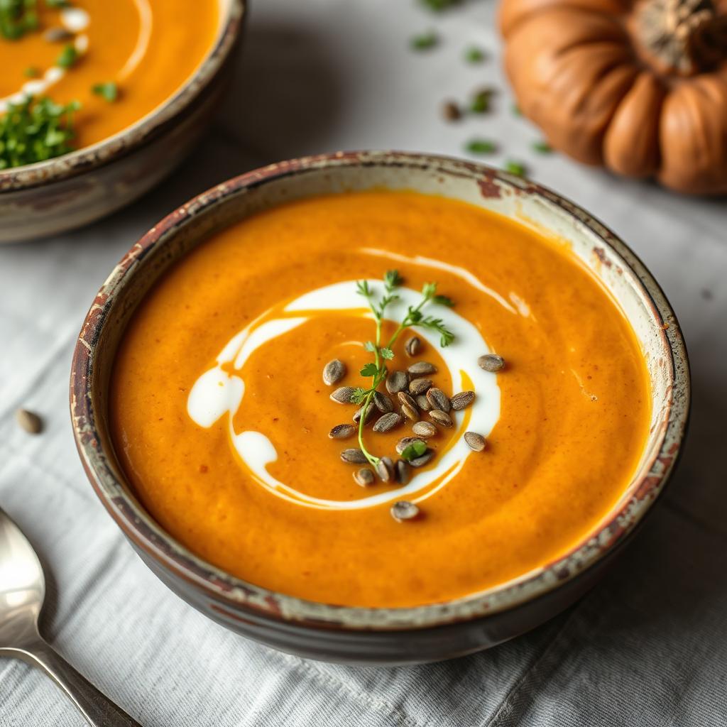 Väeviljade Porgandi-bataadi püreesupp apelsiniga